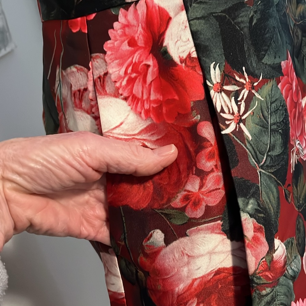 NWOT Talbots Satin Midi Skirt - Picture 4 of 9